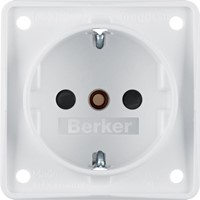 W4 Schuko Socket - White
