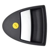 Hartal Triangle Outer Handle, Black, suits HSC