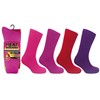 Heat Machine Ladies Tog 2.3 Thermal Socks Size 4-8 Assorted Colours (order in multiples of 6)