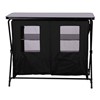 Quest Wooky Hole Cupboard - Black