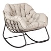 Quest Elite Bliss Rocking Chair - Grey