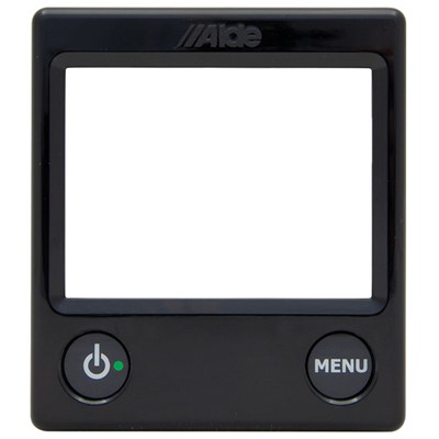Alde Control Panel Front Cover - Black