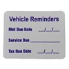 W4 Vehicle Reminder Sticker
