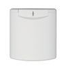 Fawo White Flush Mains Inlet with Magnetic Lock