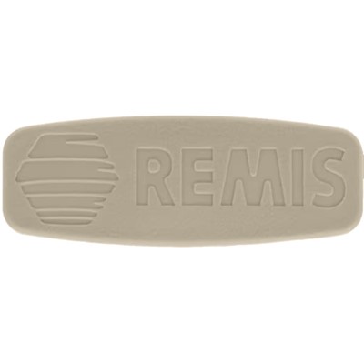 Remis REMIfront Logo Cover Plate - Beige