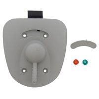 Hartal Right Hand Inner Lock, Light Grey, suits HSC