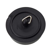 W4 Black 1.5" Sink Plug