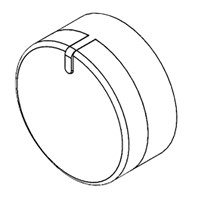 Thetford Chrome Hob knobs (6 Pack)