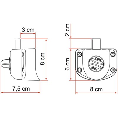 Fiamma Safe Door Guardian Ducato >06 <09