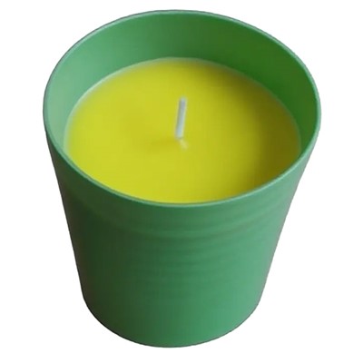 Citronella Candle (Dia9.5*H9cm) - Green (Order in multiples of 12)