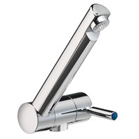 Trend A Cold Water tap with 25cm UniQuick pipe with push-fit ends & 27mm hole
