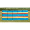 6 Pole Multicoloured Polythene Windbreak