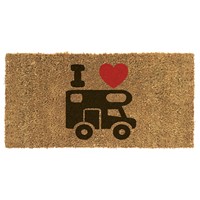 Reimo I Love My Motorhome Coconut Door Mat