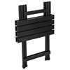 Reimo Black Aluminium Folding Table