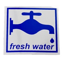 W4 Fresh Water Sticker