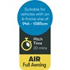 Westfield Galaxy 2 Air Full Awning (946 - 980cm : Size 8 : S)
