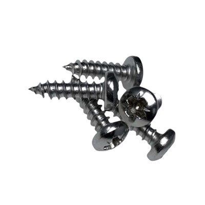 W4 1/2" No. 6 Pan Head Self-Tapping Stainless Steel Screws