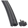 Hartal Rubber Door Seal - Black (order in multiples of 10m)
