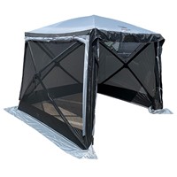 Screen House 4 Pro pop up Gazebo - Grey