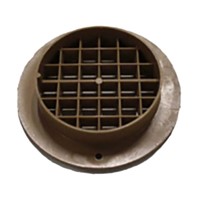 DLS 75mm Round Short Tail Vent - Beige