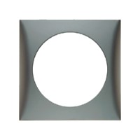 W4 Berker Flow Single Frame - Matt Chrome