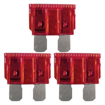 W4 10amp Blade Fuse (3 pack)