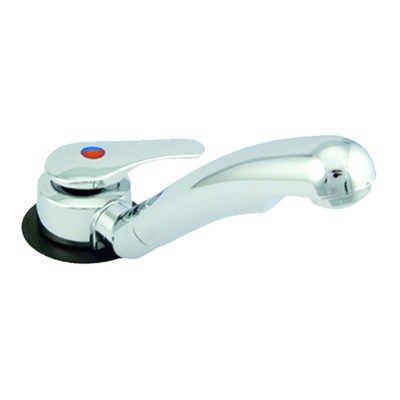 Reich Chrome Ceramic Twist ø39mm Mixer Tap with right hand Swing grip