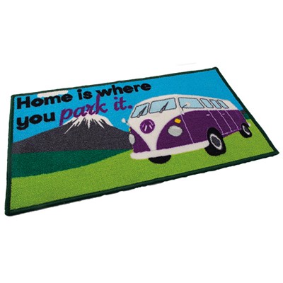 Home Is Where You Park It Mat - Camper Van