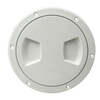 White 4" Inspection Hatch Cover