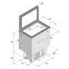 Vitrifigo 20L top loading compressor fridge
