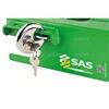 SAS Green Vault Hitchlock with Padlock