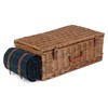 4 Person Blue Tweed Hamper