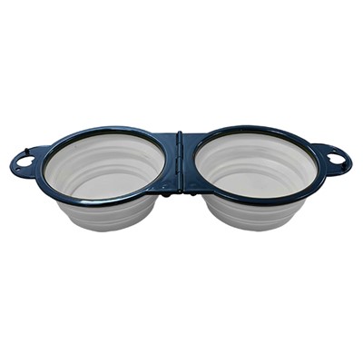 Quest Dual Collapsable Pet Bowl