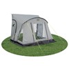 Falcon Pro 325 Poled Porch Awning - Mid Grey