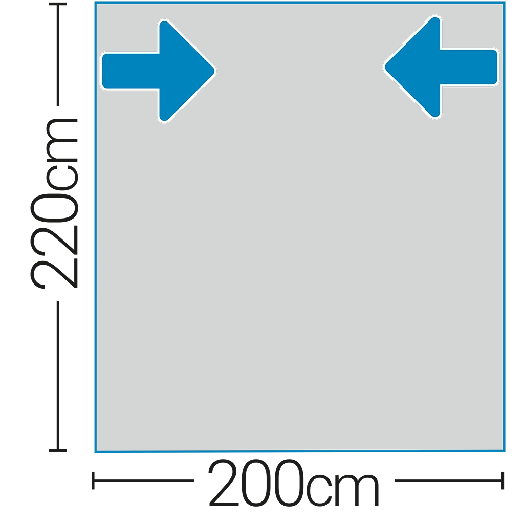 Westfield Vega 2.0 High 200 Premium Motorhome Air Porch Awning (260 - 285cm) - Image 8