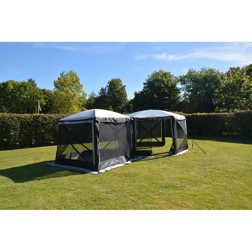 Quest® Screen House 4 Pro Pop Up Gazebo - Grey - Image 19