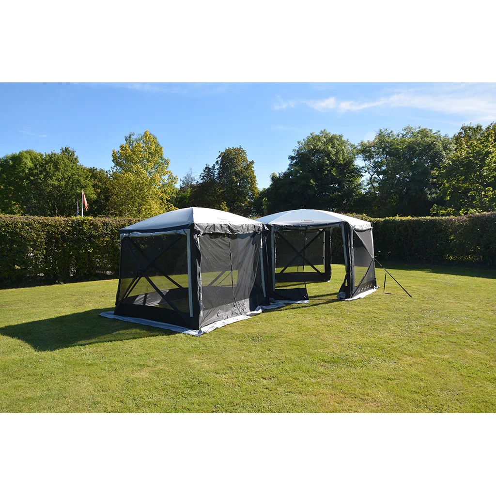 Quest® Screen House 4 Pro Pop Up Gazebo - Grey - Image 20