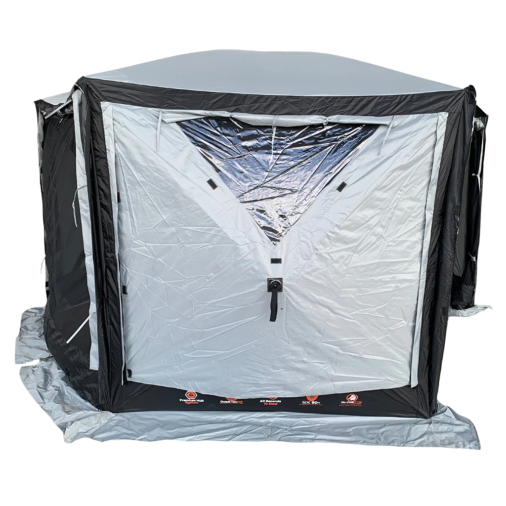 Quest® Screen House 4 Pro Pop Up Gazebo - Grey - Image 21