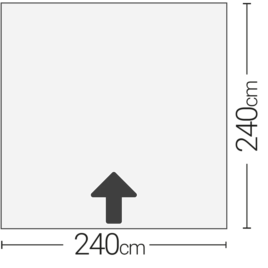 Quest® Screen House 4 Pro Pop Up Gazebo - Grey - Image 8