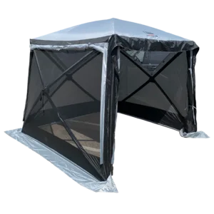Quest® Screen House 4 Pro Pop Up Gazebo - Grey