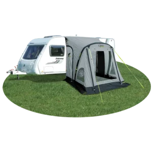 Quest Falcon Pro 220 Air Porch Awning - Mid Grey