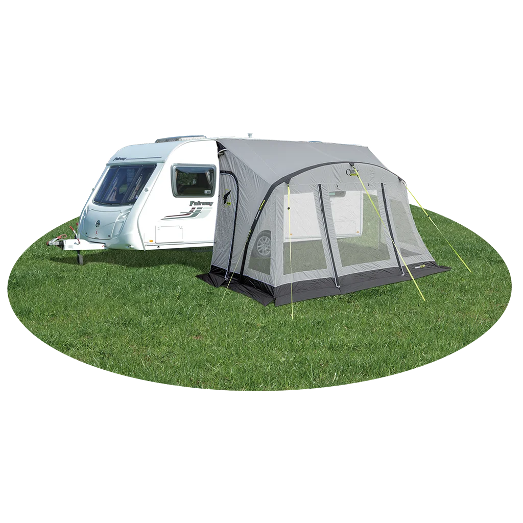 Quest Falcon Pro 390 Air Porch Awning - Mid Grey