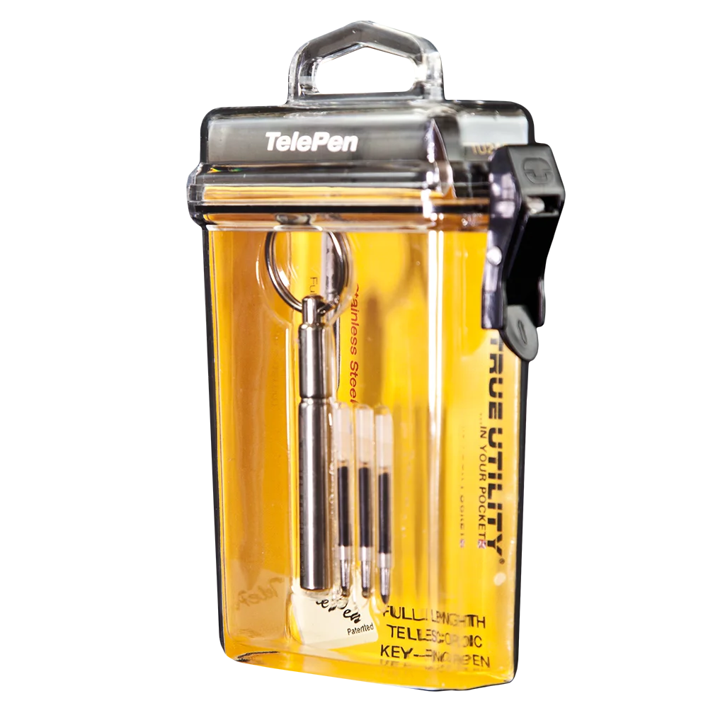 True Utility TelePen Telescopic Keyring Pen - Image 17