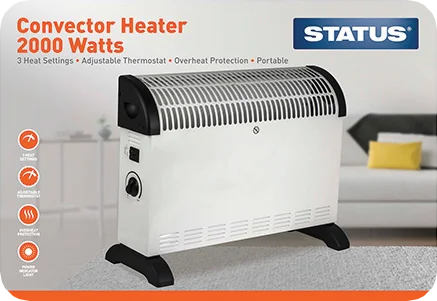 Status Convector Heater 2000w White