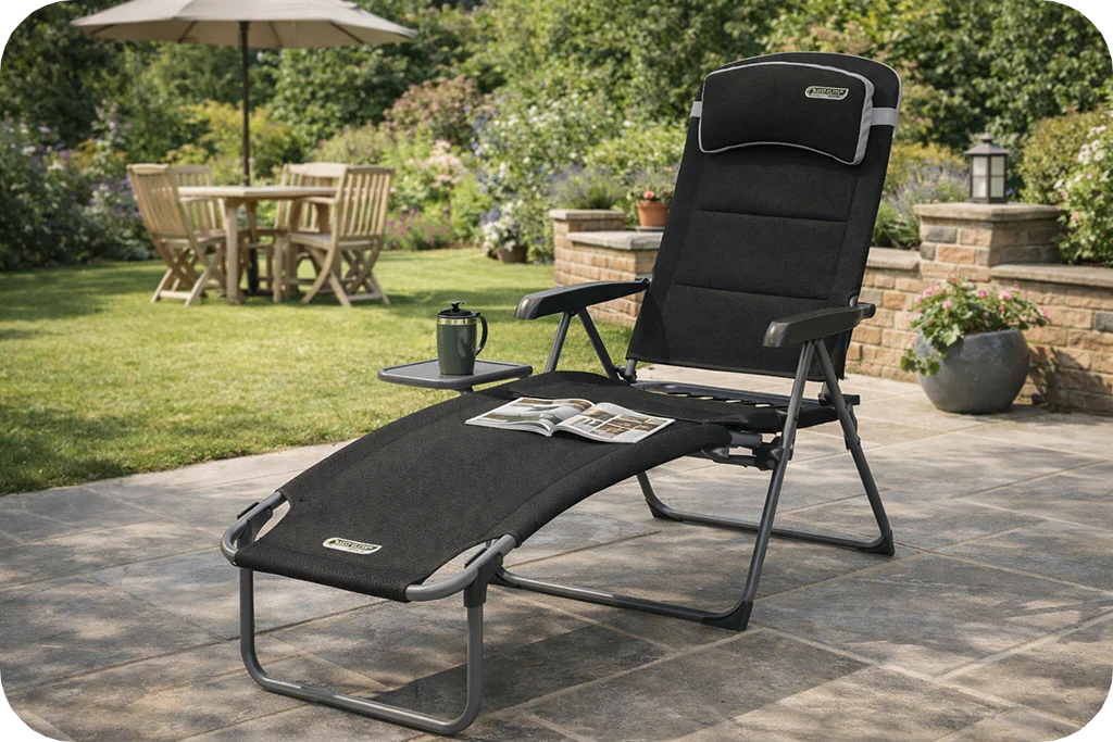 Quest Elite® Vienna Pro Recline Chair With Side Table - Image 2