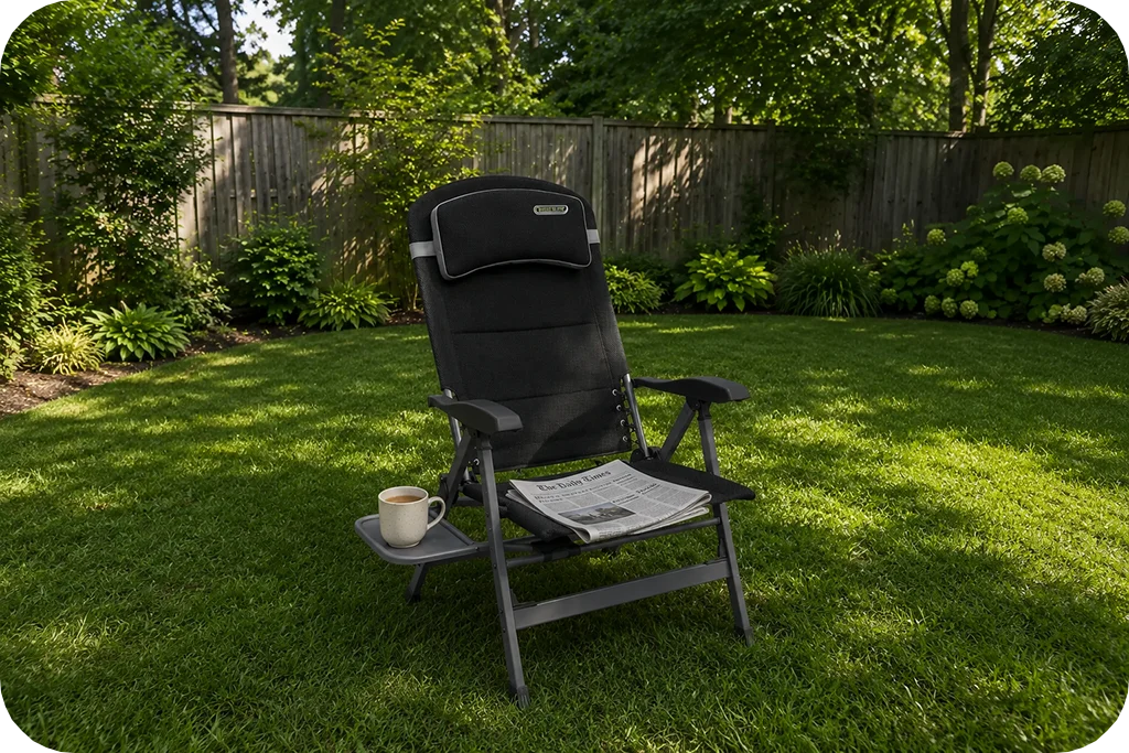 Quest Elite® Vienna Pro Comfort Chair With Side Table - Image 14