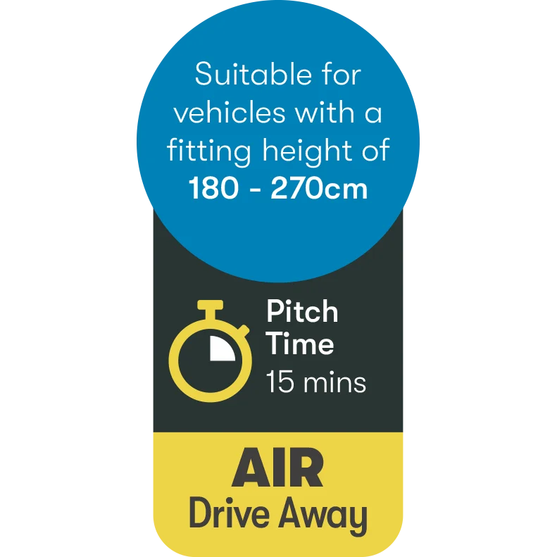 Westfield Zodiac Premium Lite Air Drive Away Awning - Image 11