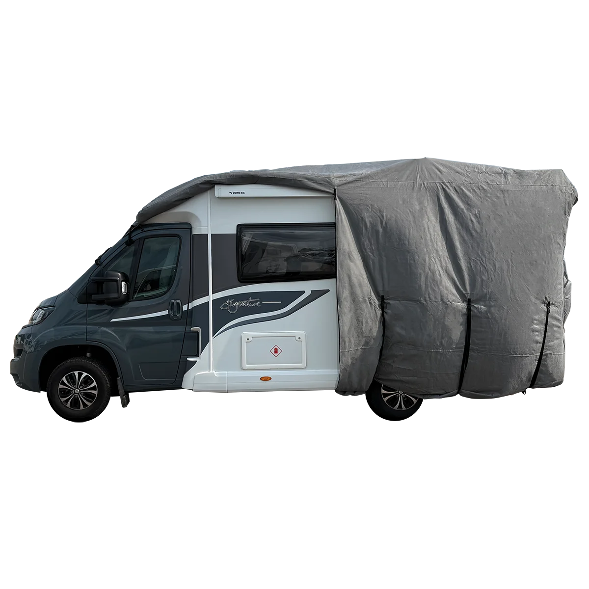 Motorhome Cover - 7.5m-8.0m - Grey - Image 7