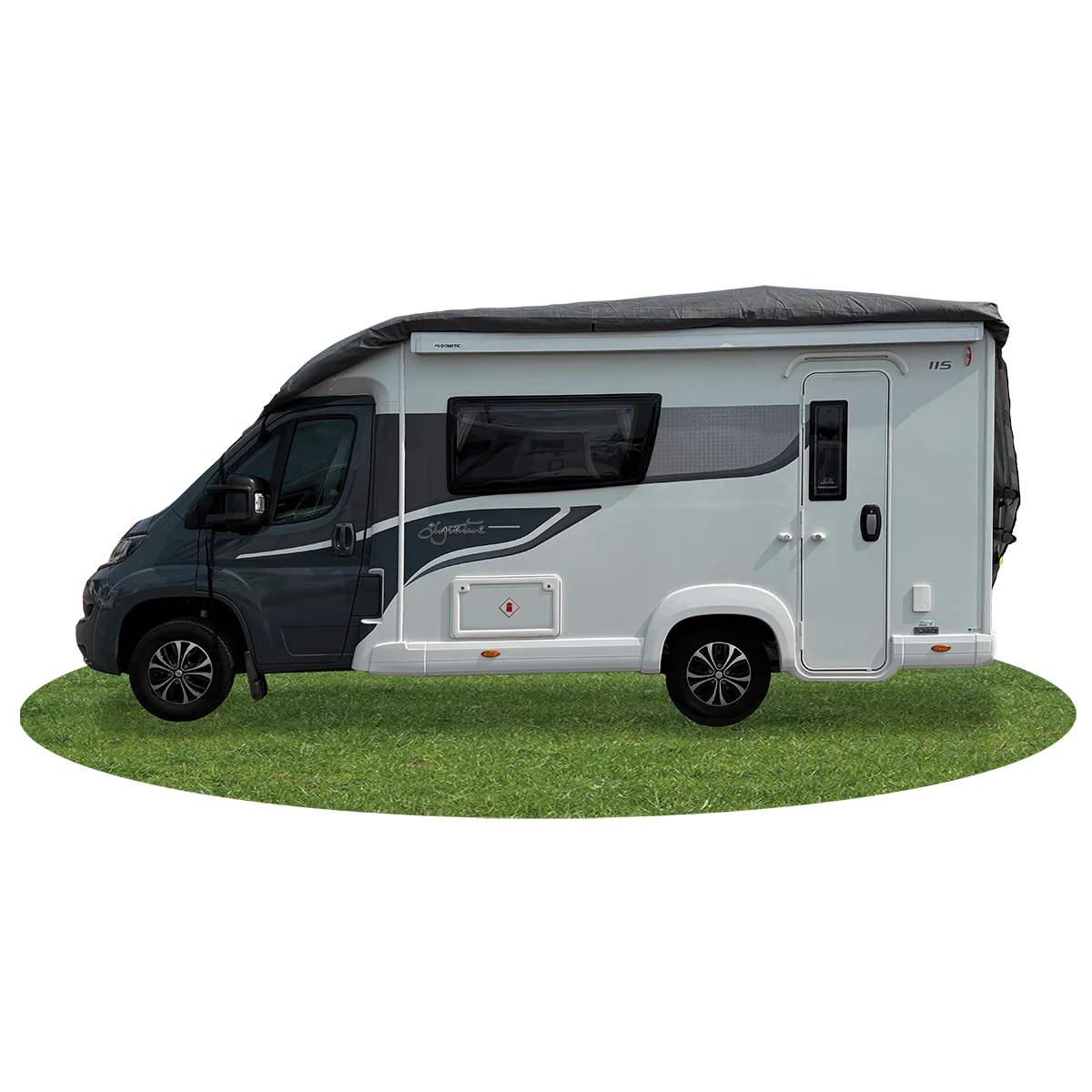 Motorhome Cover Max - 7.0m-7.5m - Grey - Image 8