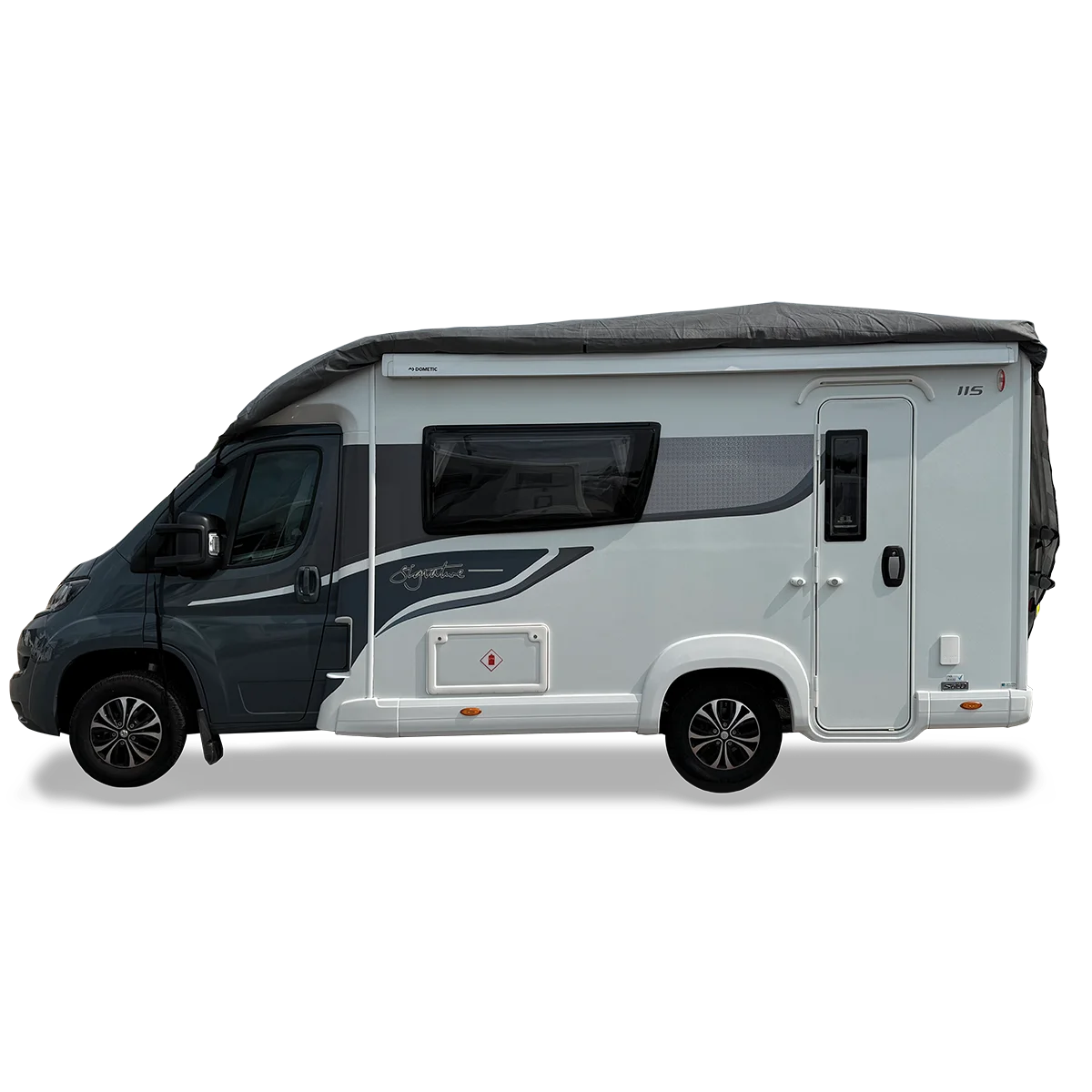 Motorhome Cover - 7.5m-8.0m - Grey - Image 9